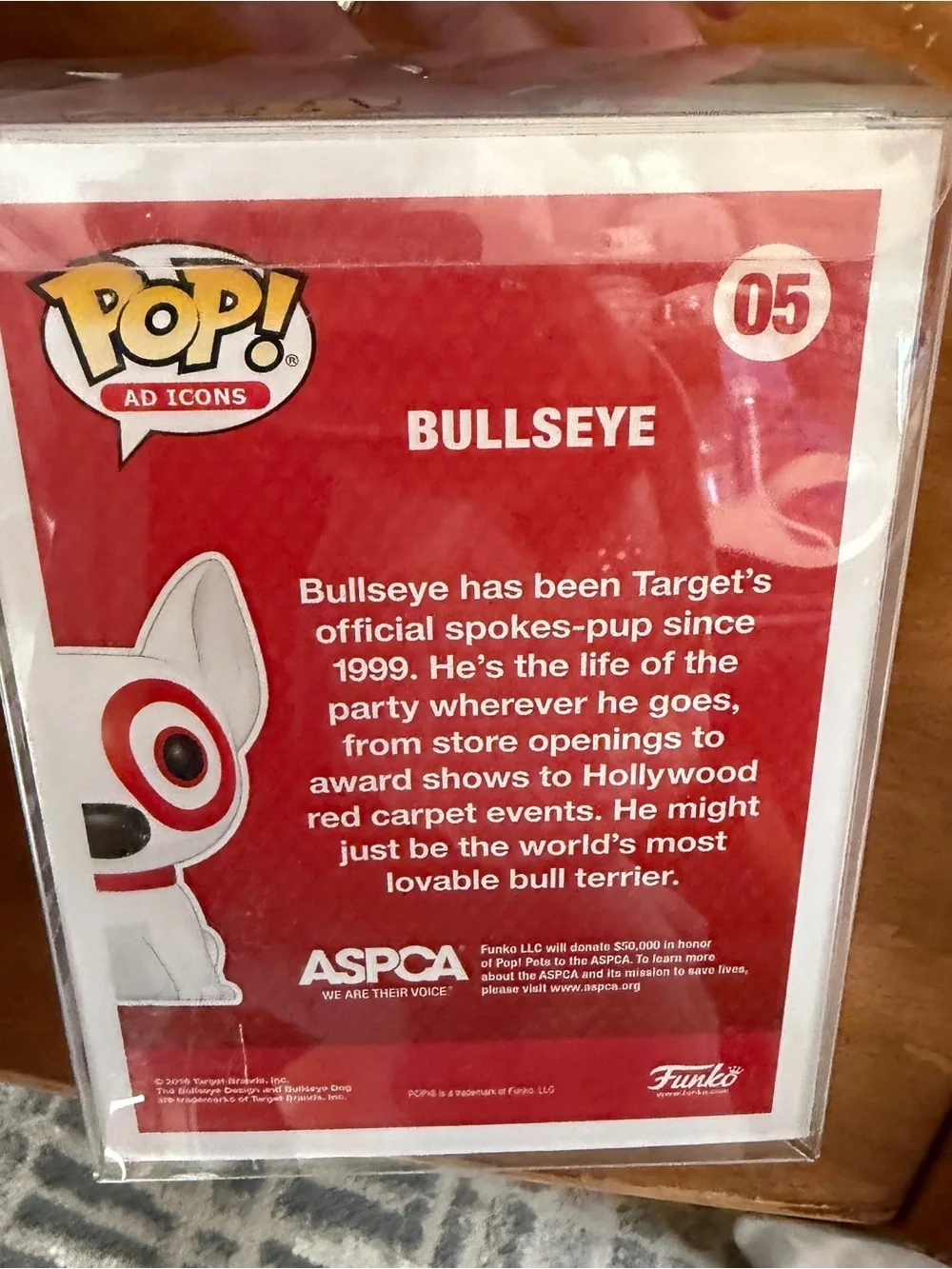 New Funko Pop! Ad Icon Bullseye the Target Dog 05